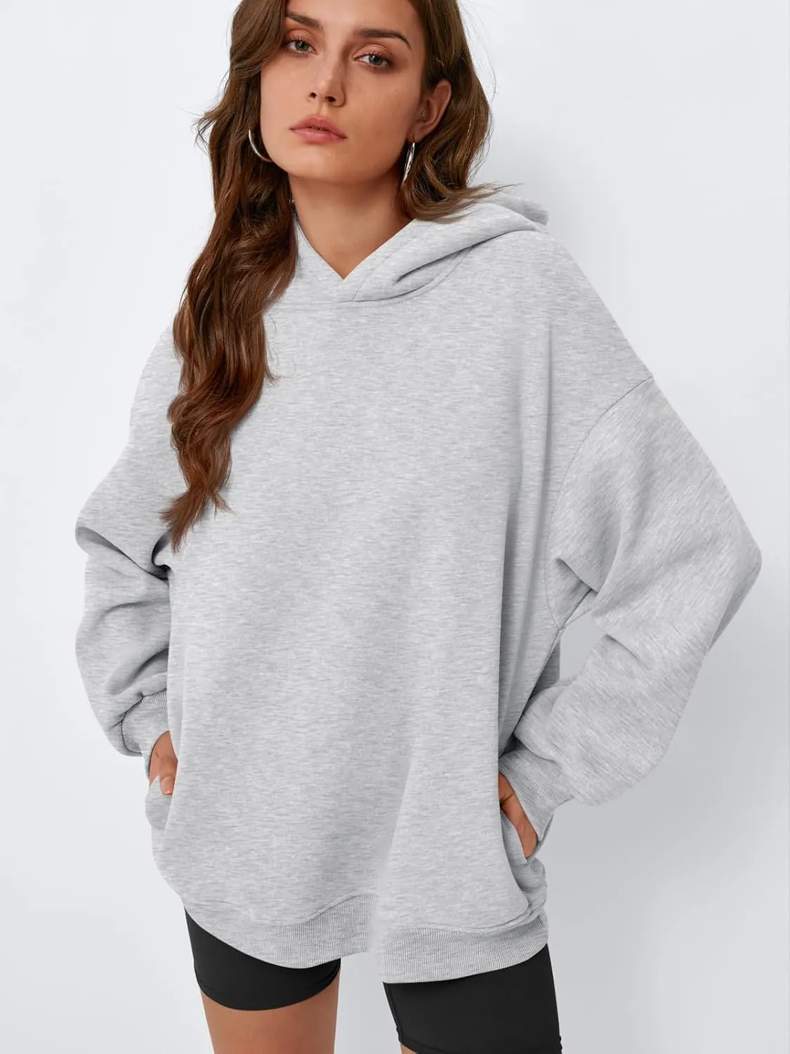 EFAN Womens Oversized Hoodies Sweatshirts Fleece Hooded Pullover Tops Sweaters Casual Comfy Fall Fashion Outfits Clothes 2025