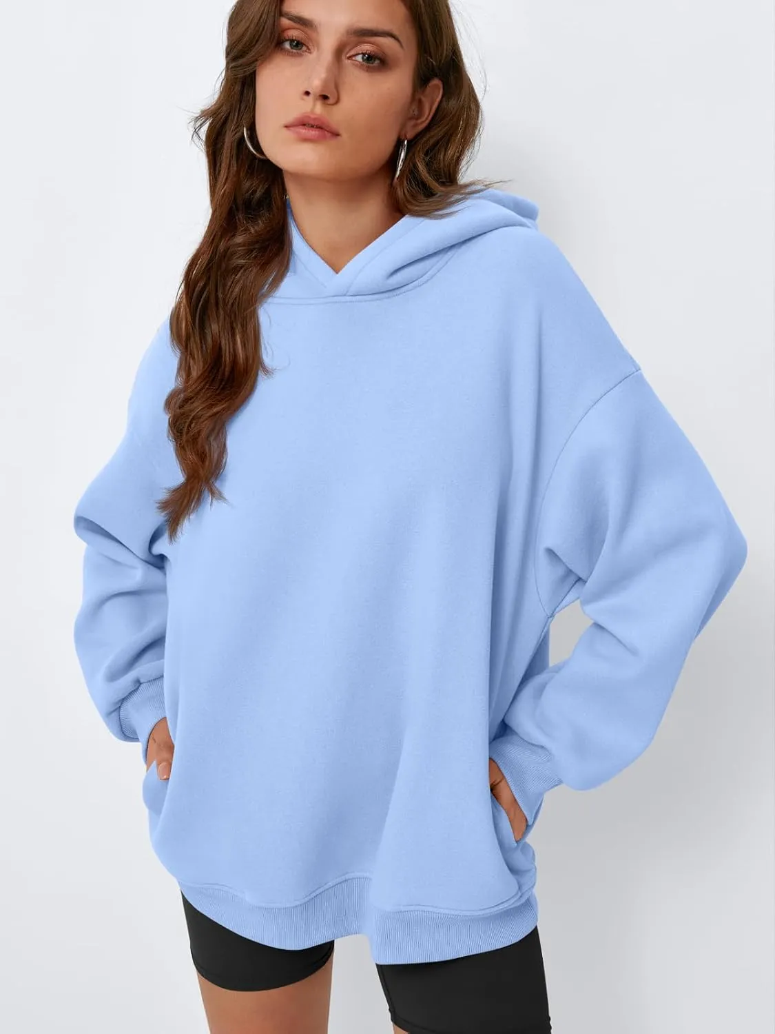 EFAN Womens Oversized Hoodies Sweatshirts Fleece Hooded Pullover Tops Sweaters Casual Comfy Fall Fashion Outfits Clothes 2025