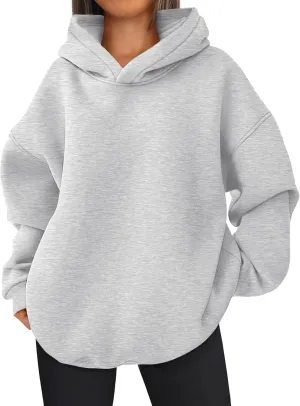 EFAN Womens Oversized Hoodies Sweatshirts Fleece Hooded Pullover Tops Sweaters Casual Comfy Fall Fashion Outfits Clothes 2025