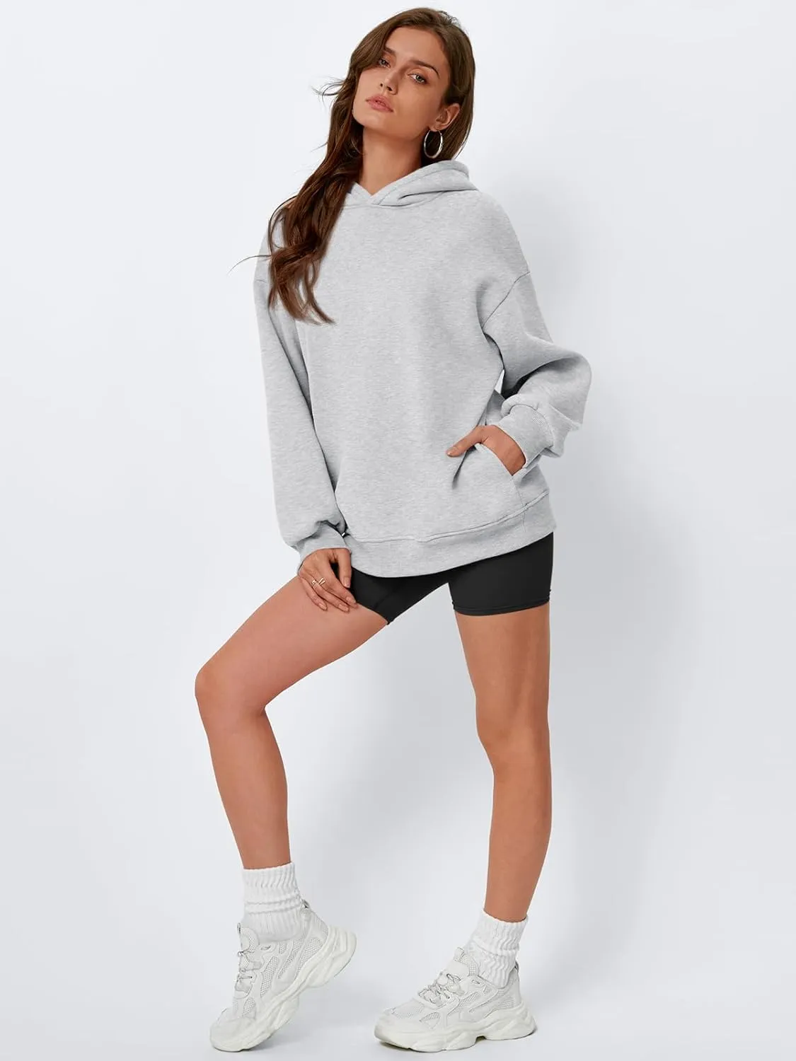 EFAN Womens Oversized Hoodies Sweatshirts Fleece Hooded Pullover Tops Sweaters Casual Comfy Fall Fashion Outfits Clothes 2025