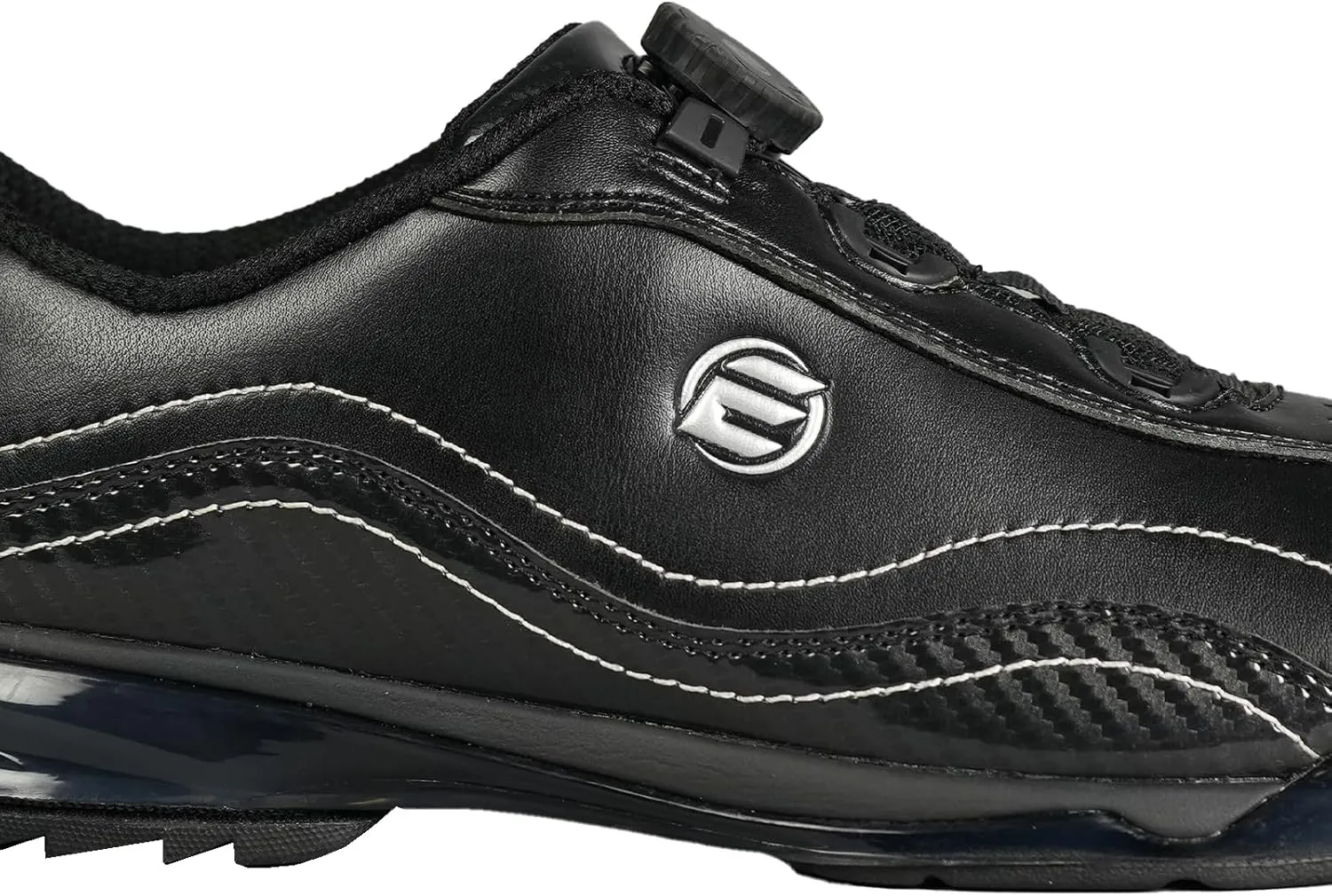 ELITE Predator Dial Fastening Men's Bowling Shoes - Professional Shoes - Right Hand - Includes Interchangeable Slide Soles and Heels - Comfortable Fit