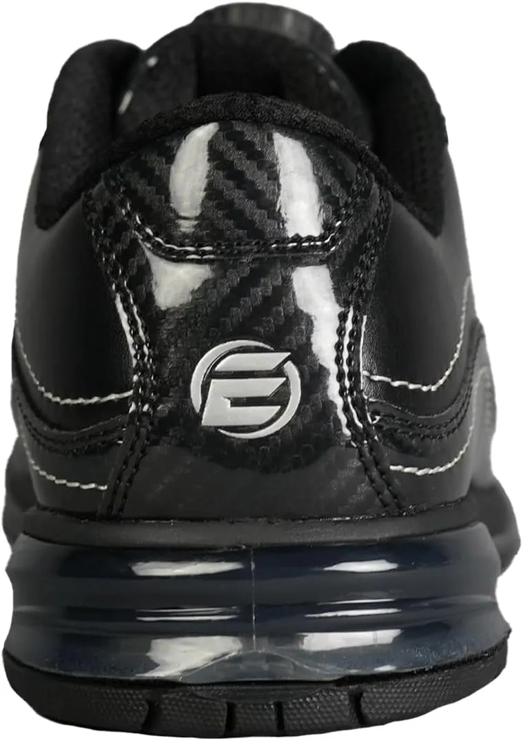 ELITE Predator Dial Fastening Men's Bowling Shoes - Professional Shoes - Right Hand - Includes Interchangeable Slide Soles and Heels - Comfortable Fit