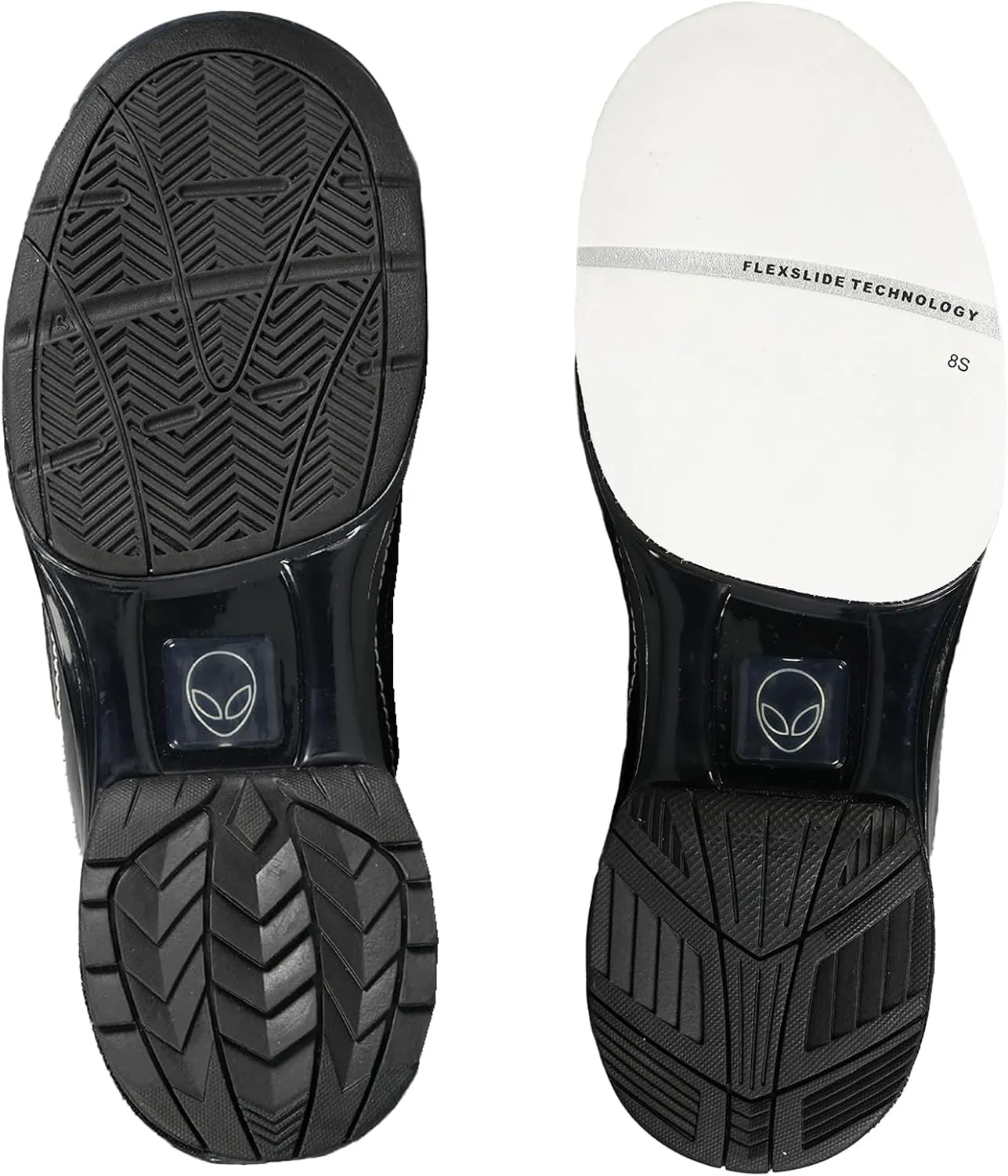 ELITE Predator Dial Fastening Men's Bowling Shoes - Professional Shoes - Right Hand - Includes Interchangeable Slide Soles and Heels - Comfortable Fit