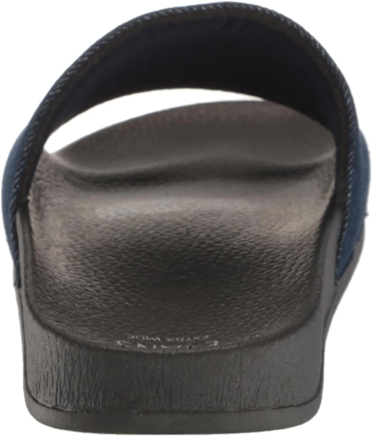 EVANS Women's Sandal Slide Plait Silva