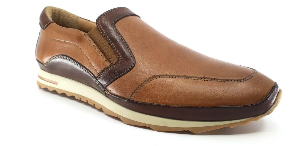 Fabio Tan Men's Slip-On Sneakers