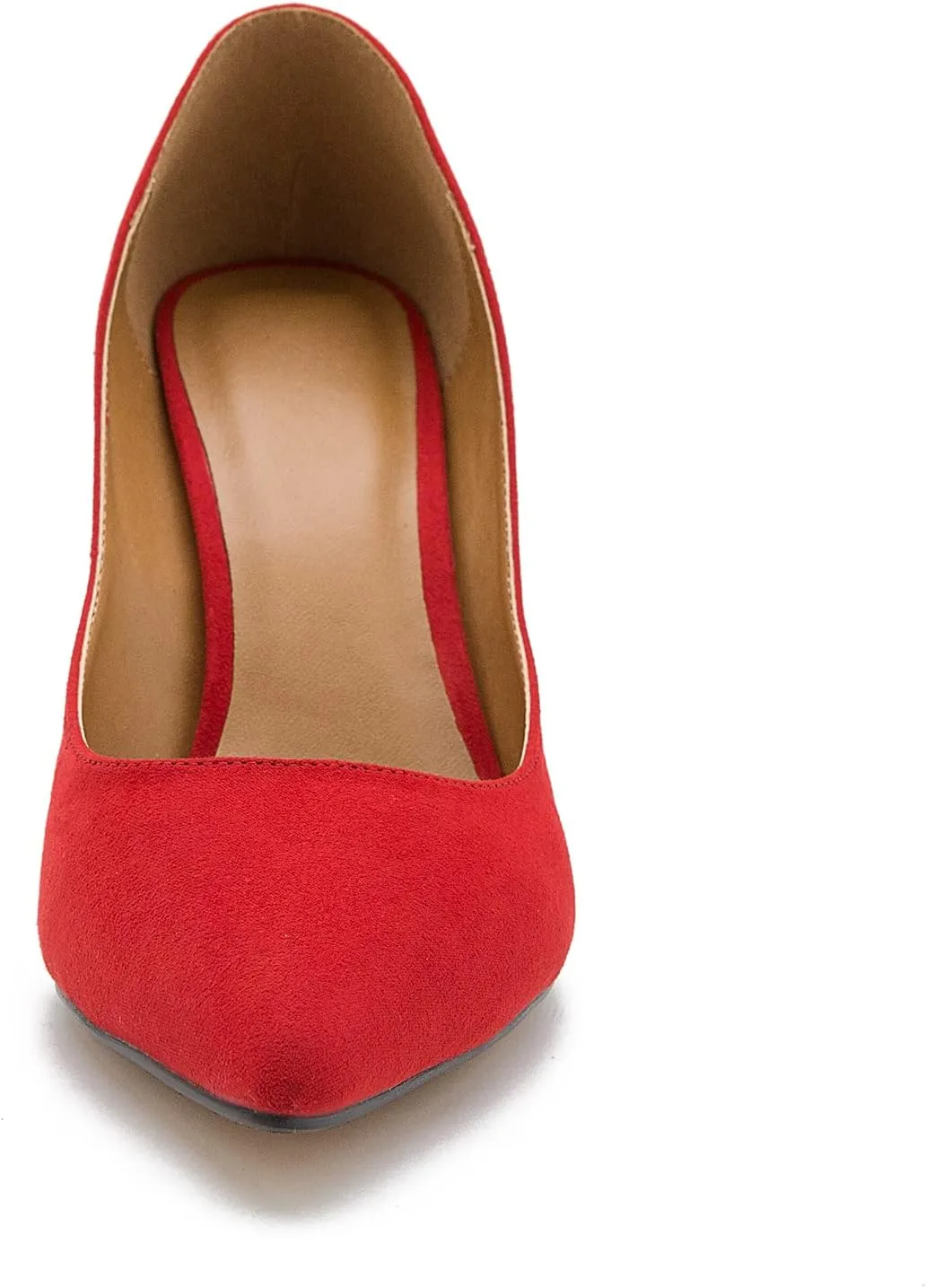 fereshte Women's Men's Slip On Stilettos High Heels Dress Pumps Shoes