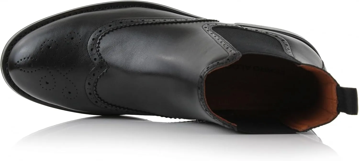 Ferro Aldo Sterling MFA606325 Mens Casual Chelsea Slip on Ankle Boots