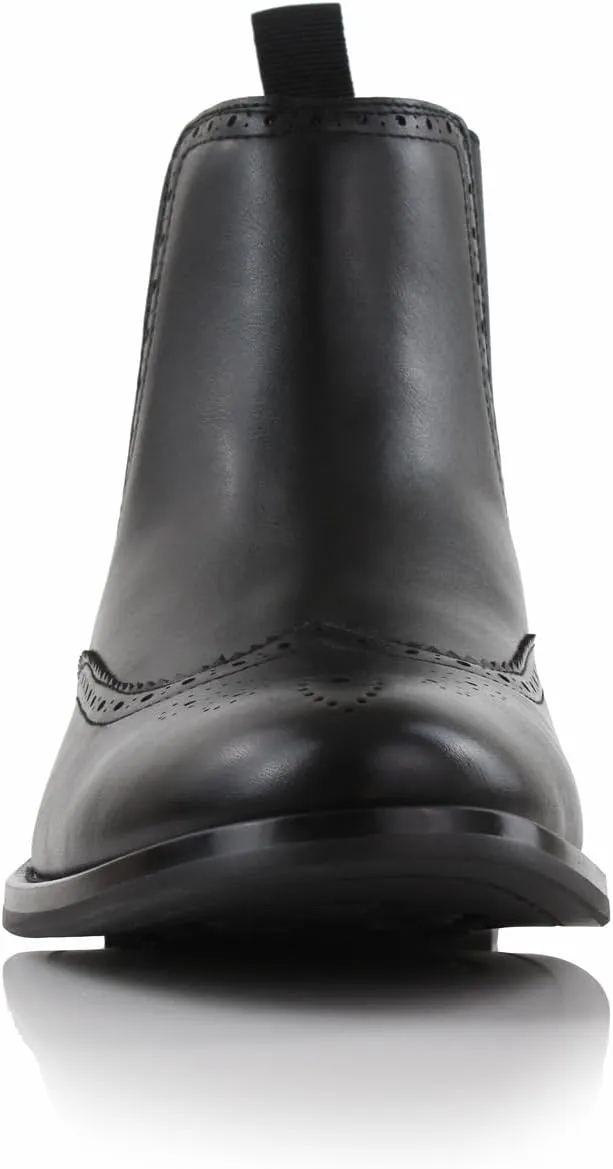 Ferro Aldo Sterling MFA606325 Mens Casual Chelsea Slip on Ankle Boots