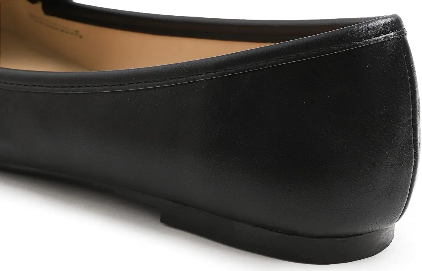 FEVERSOLE Women's Penny Loafer Round Toe Casual Flat Shoes