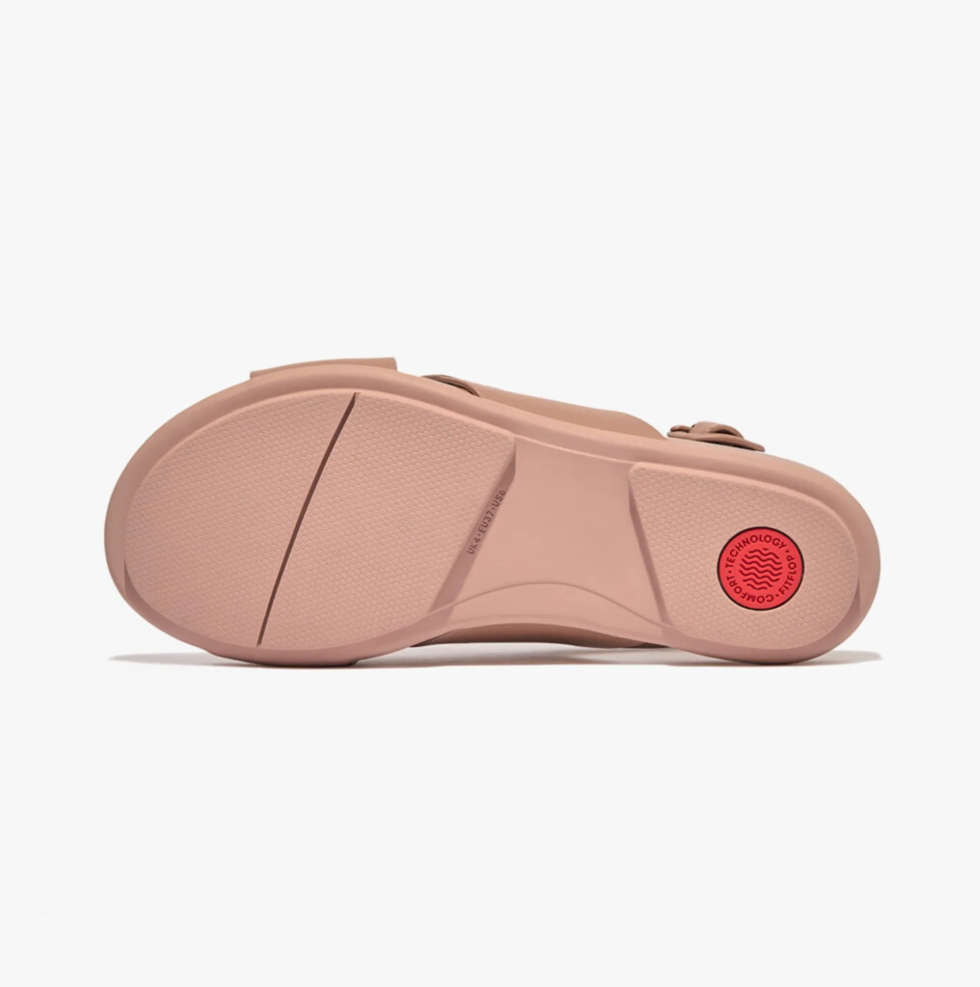 FitFlop GRACIE CRISSCROSS Womens Back-Strap Sandals Beige