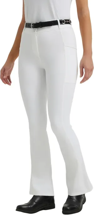FitsT4 Sports Women's Bootcut Riding Breeches Full Seat Equestrian Pants Summer Riding Tights for Women