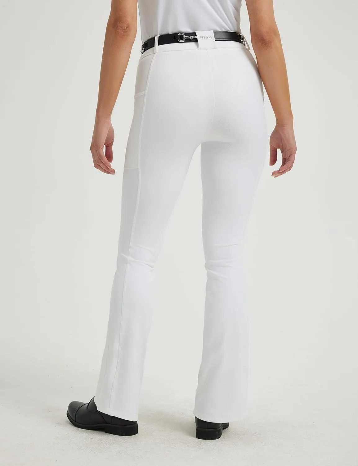 FitsT4 Sports Women's Bootcut Riding Breeches Full Seat Equestrian Pants Summer Riding Tights for Women