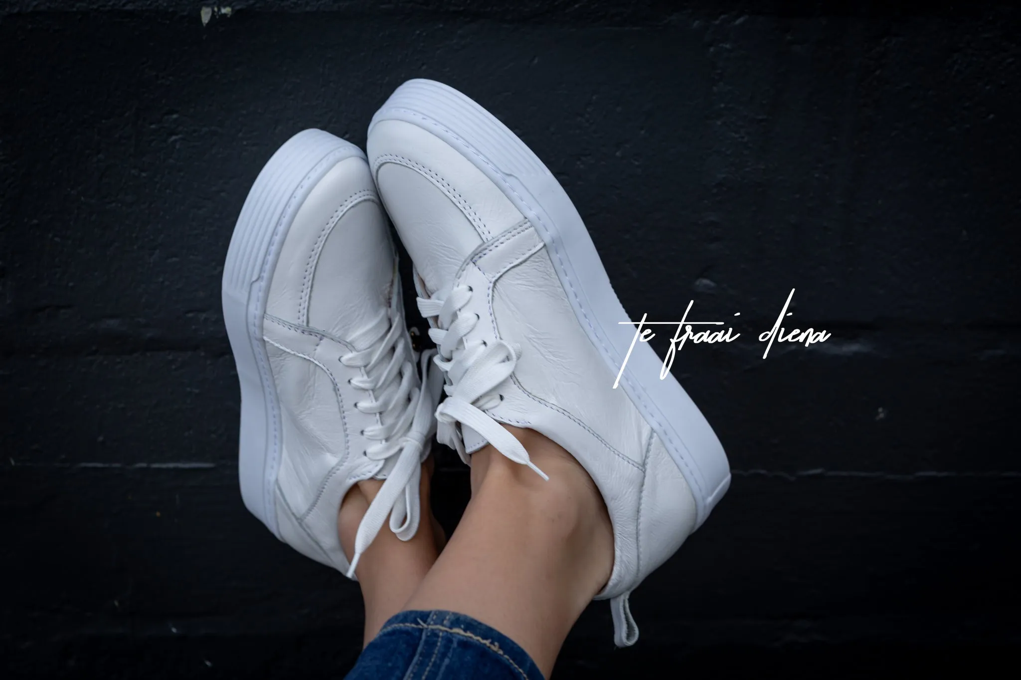 Fleur Sneaker - White