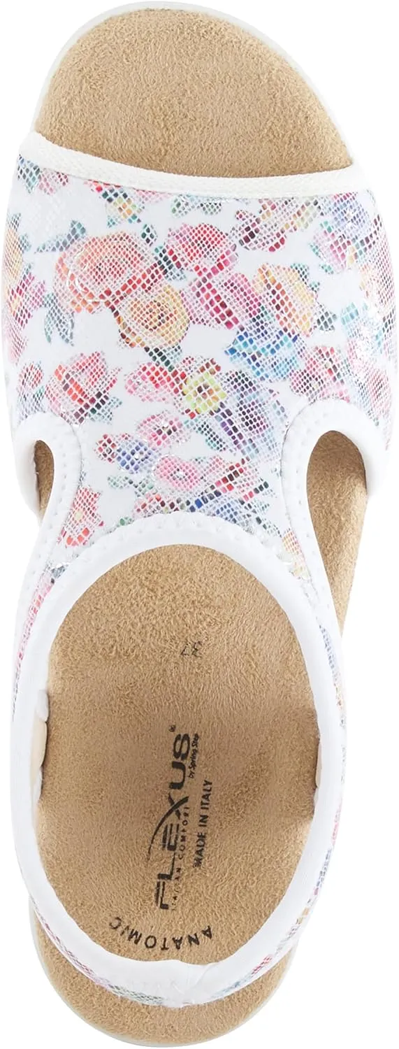 Flexus Women's Nyaman-Floral Slingback Sandal