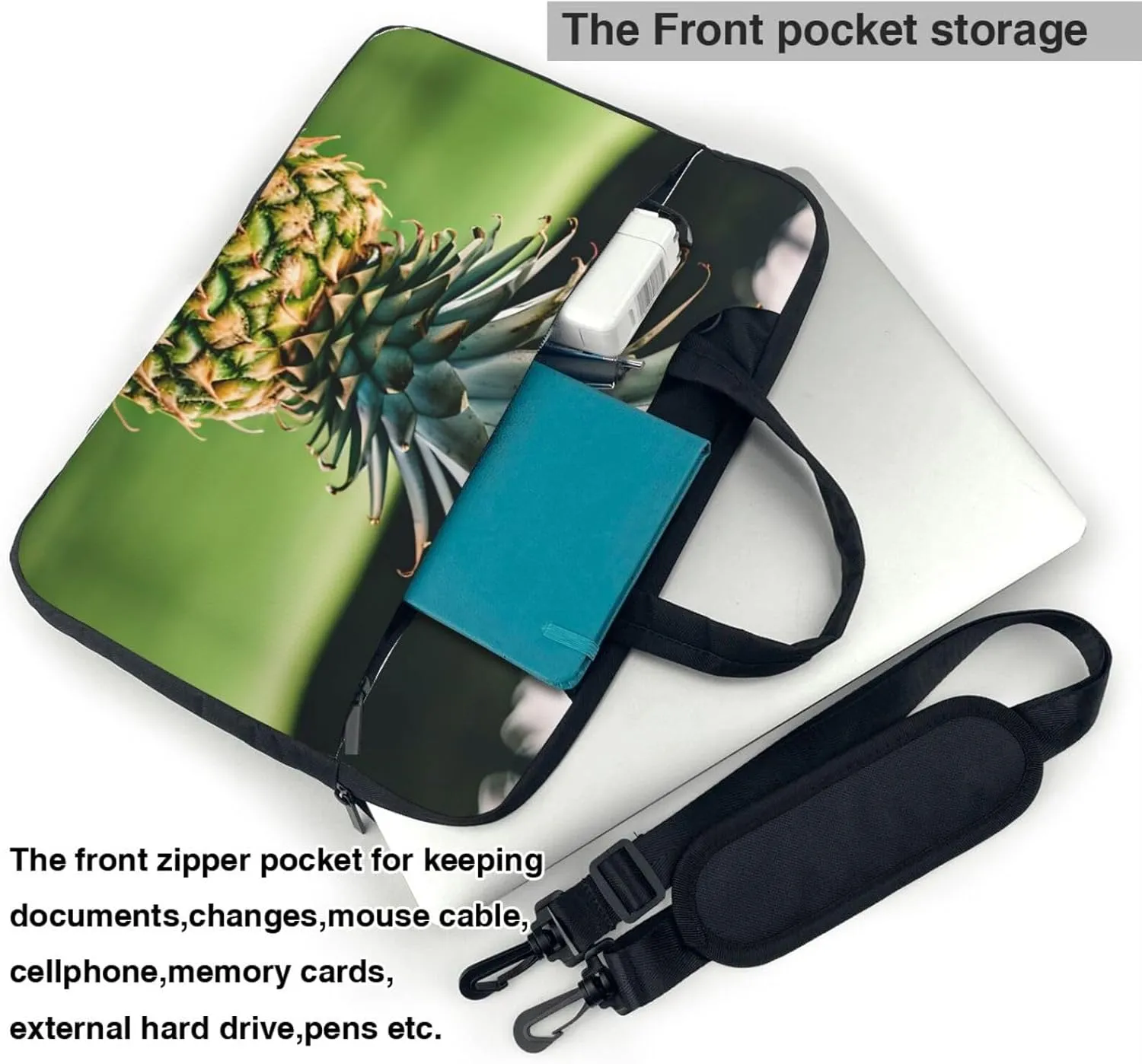 Flowers Colorful Butterfly 1 Stylish And Lightweight Laptop Messenger Bag,Handbag,Briefcase,Perfect For Business Travel
