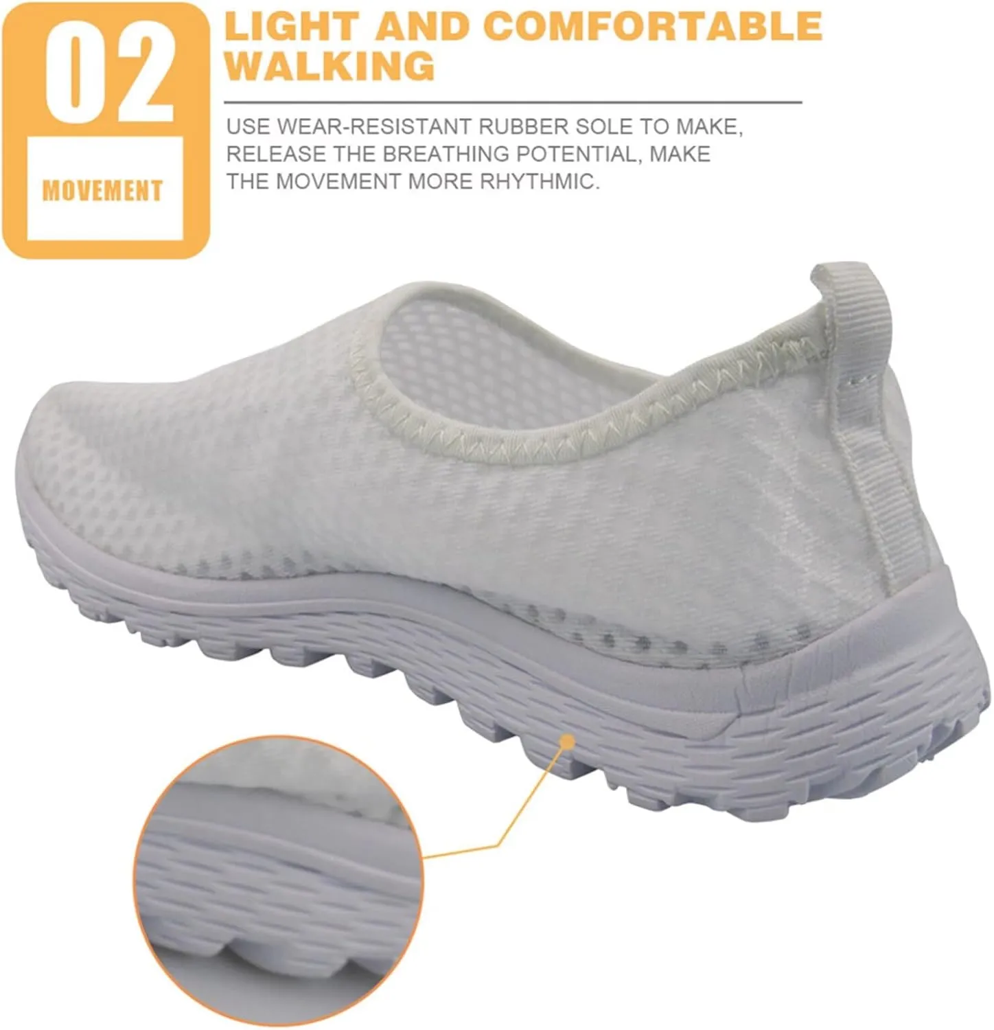 Forchrinse Cow Print Women’s Sneakers Slip on Shoes Cute Casual Shoes Walking Running Shoes Lightweight