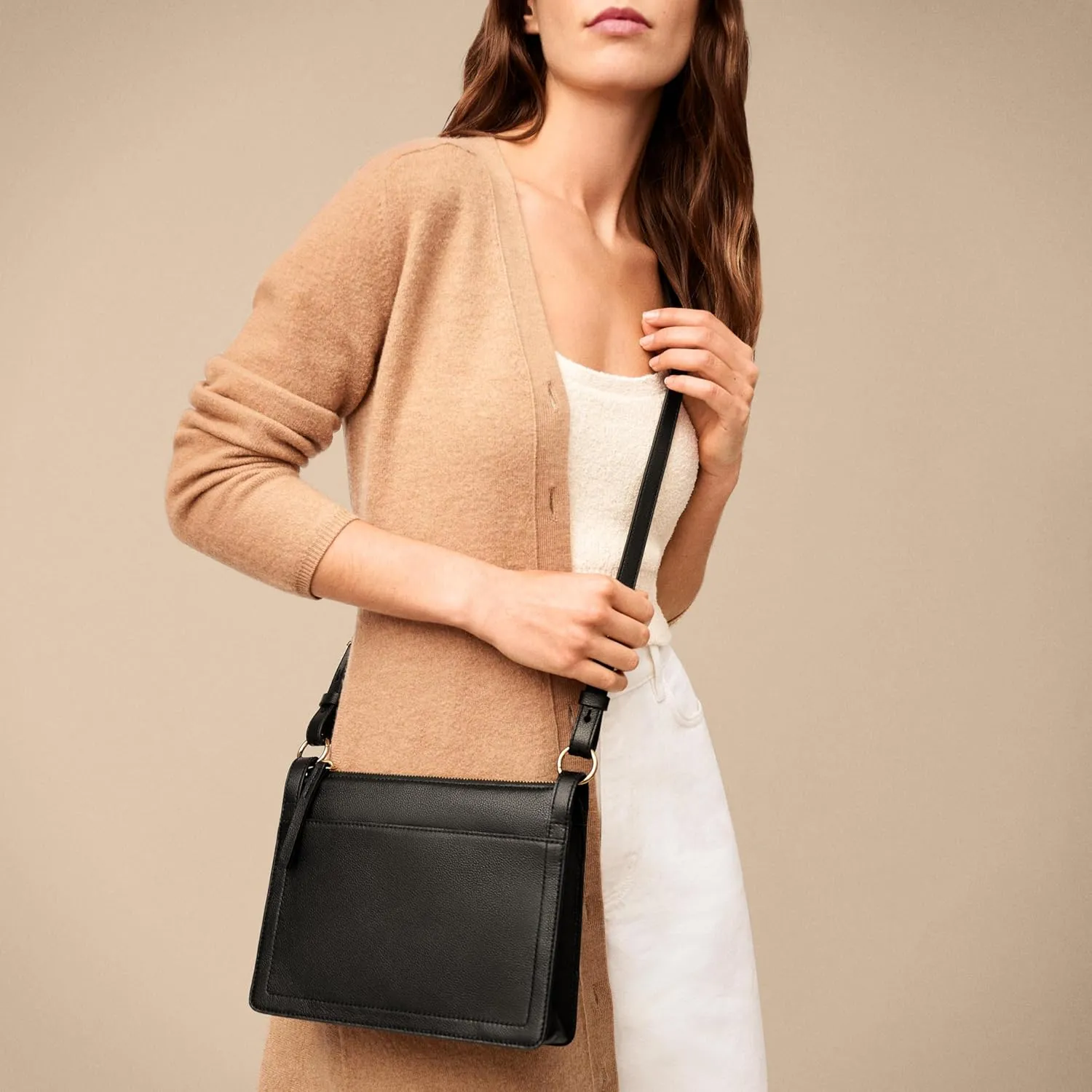 Fossil Women's Taryn Leather Crossbody Bag