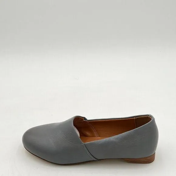 FOWT Women Fashion Closed Almond Toe Pumps Solid Color Loafer Flats Slip On Cozy