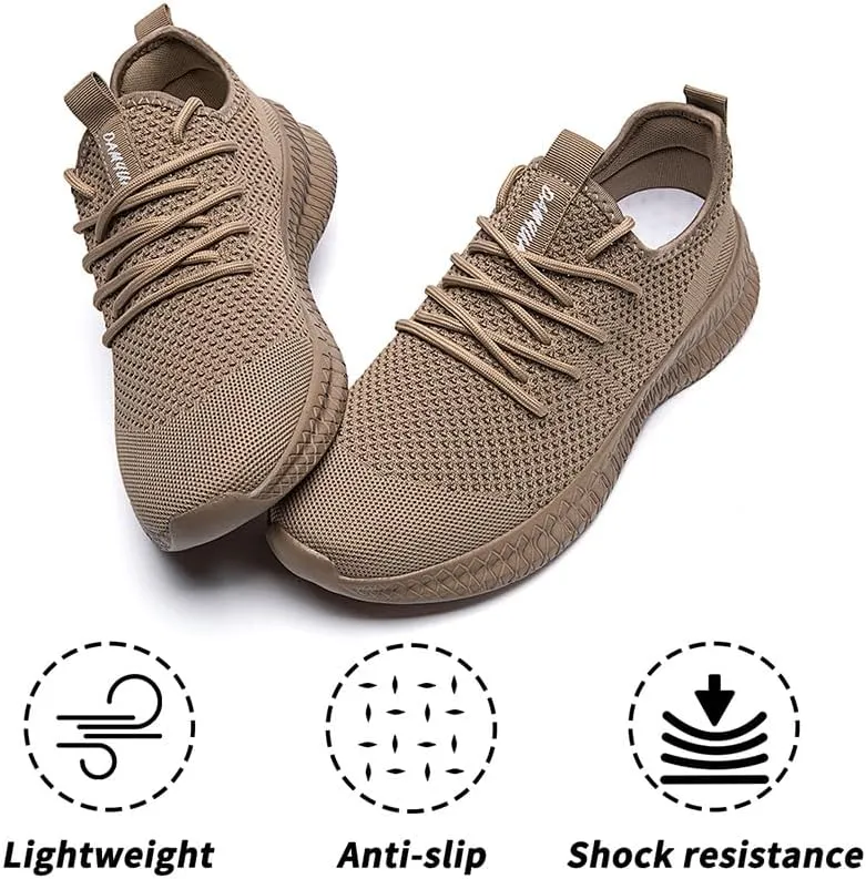FUJEAK Womens Running Shoes Casual Slip on Walking Shoes Gym Workout Shoes Fashion Sneakers Non Slip Athletic Tennis Sports Shoes