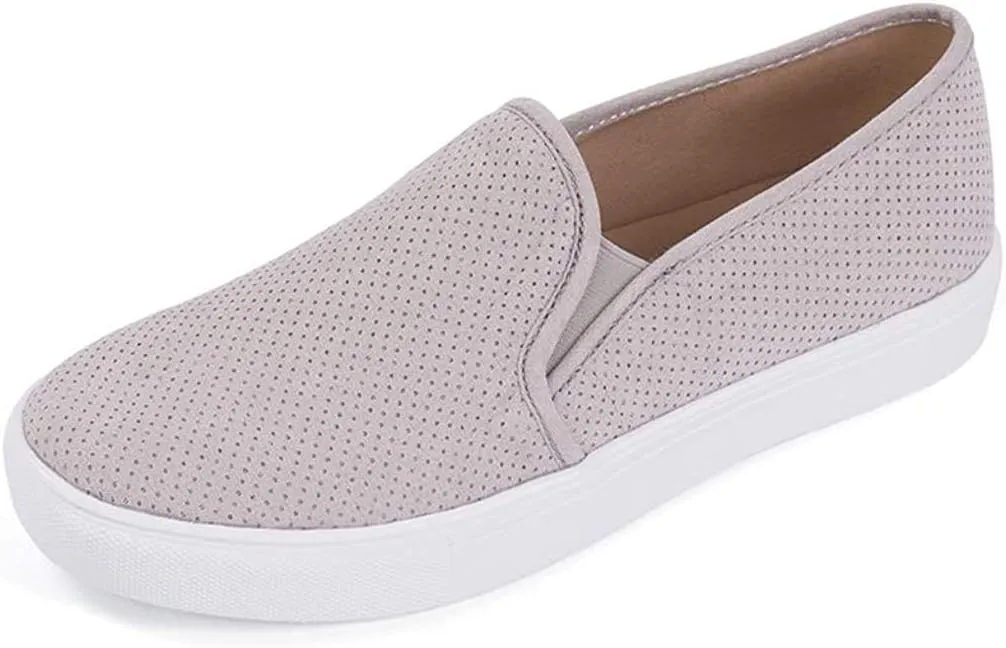 FUNKYMONKEY Women's Loafers Comfort Walking & Driving Slip-on Fashion Sneaker