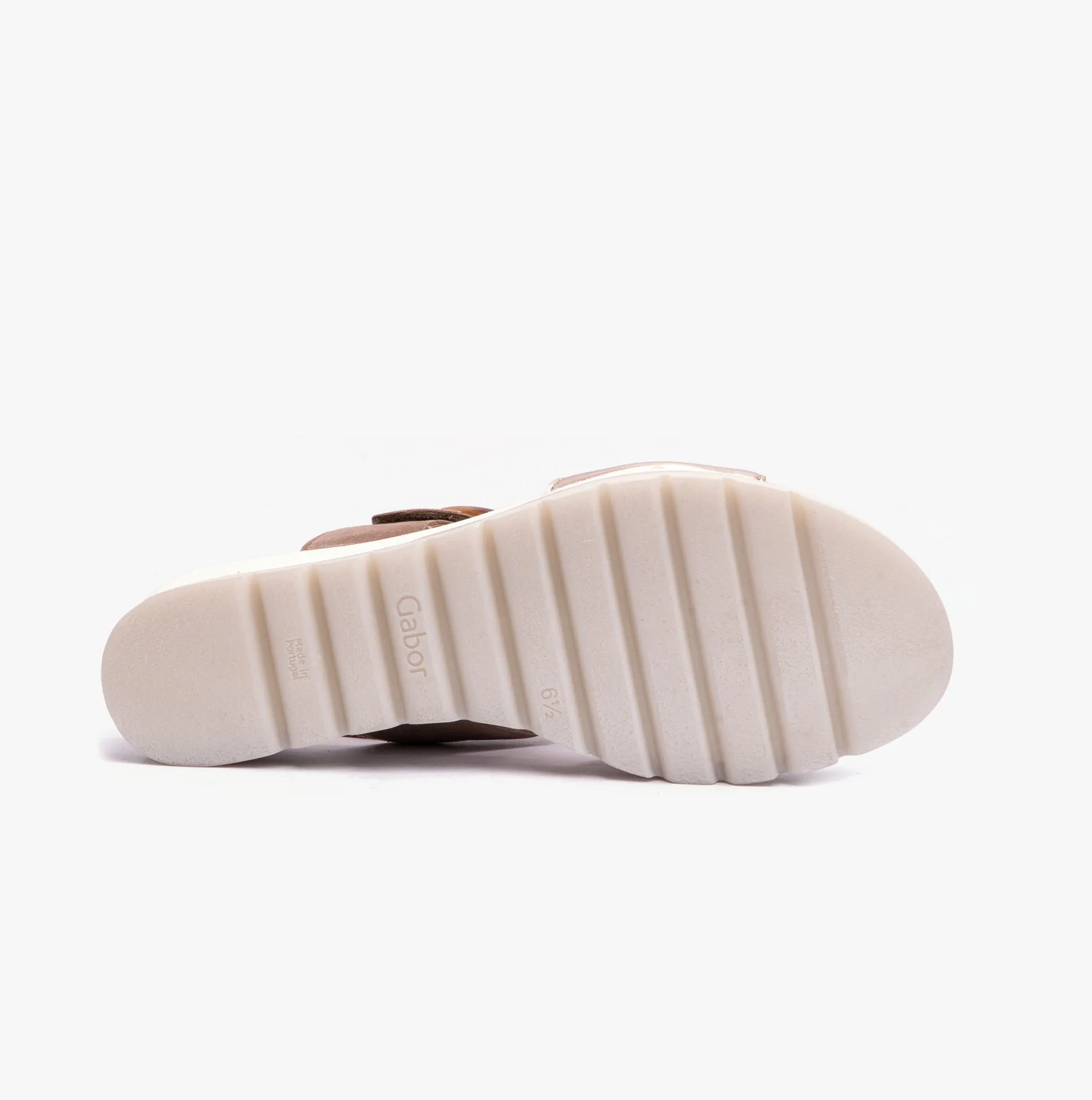 Gabor YEO Womens Sandals Beige/Grey
