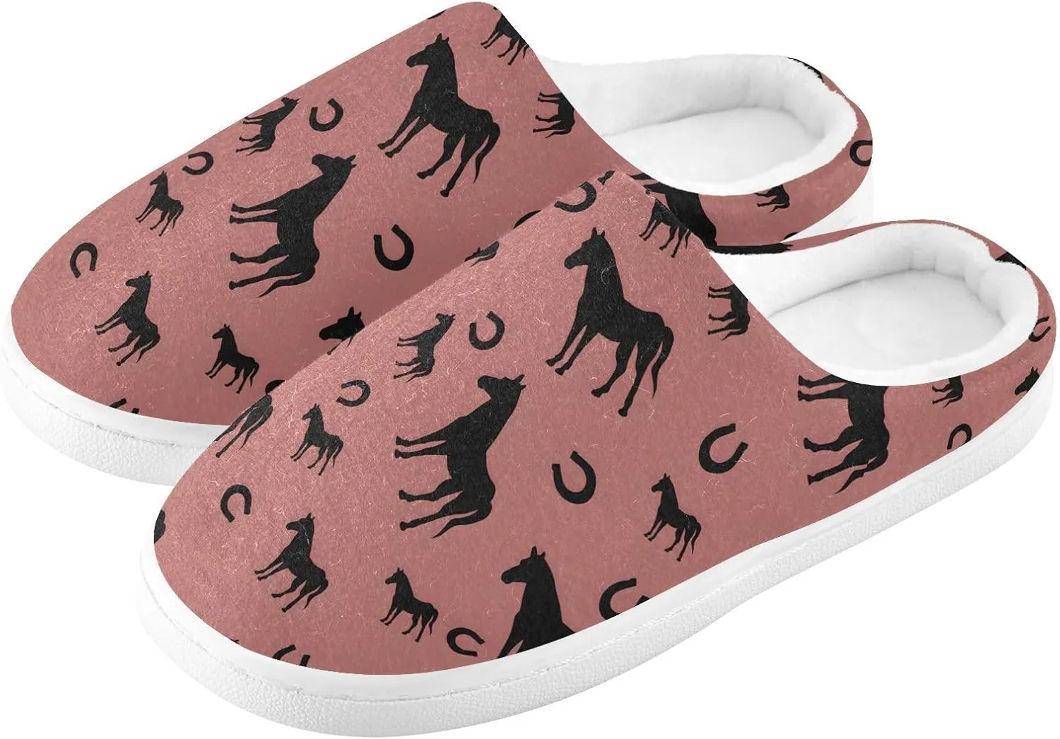 GAIGEO Slippers Men Cute Striped Cat, Soft House Slippers with Memory Foam, Lightweight Non-Slip