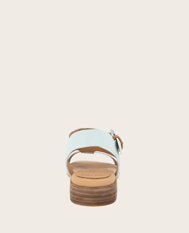 GENTLE SOULS - Haisley Leather Metallic Combo Sandal