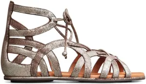 Gentle Souls Women's Break My Heart 3 Gladiator Sandal, Gold
