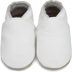 Genuine Leather Baby Booties Soft Sole Toddler Walking Shoes Flexible&Breathable Baby Slippers for First Walkers Boys Girls