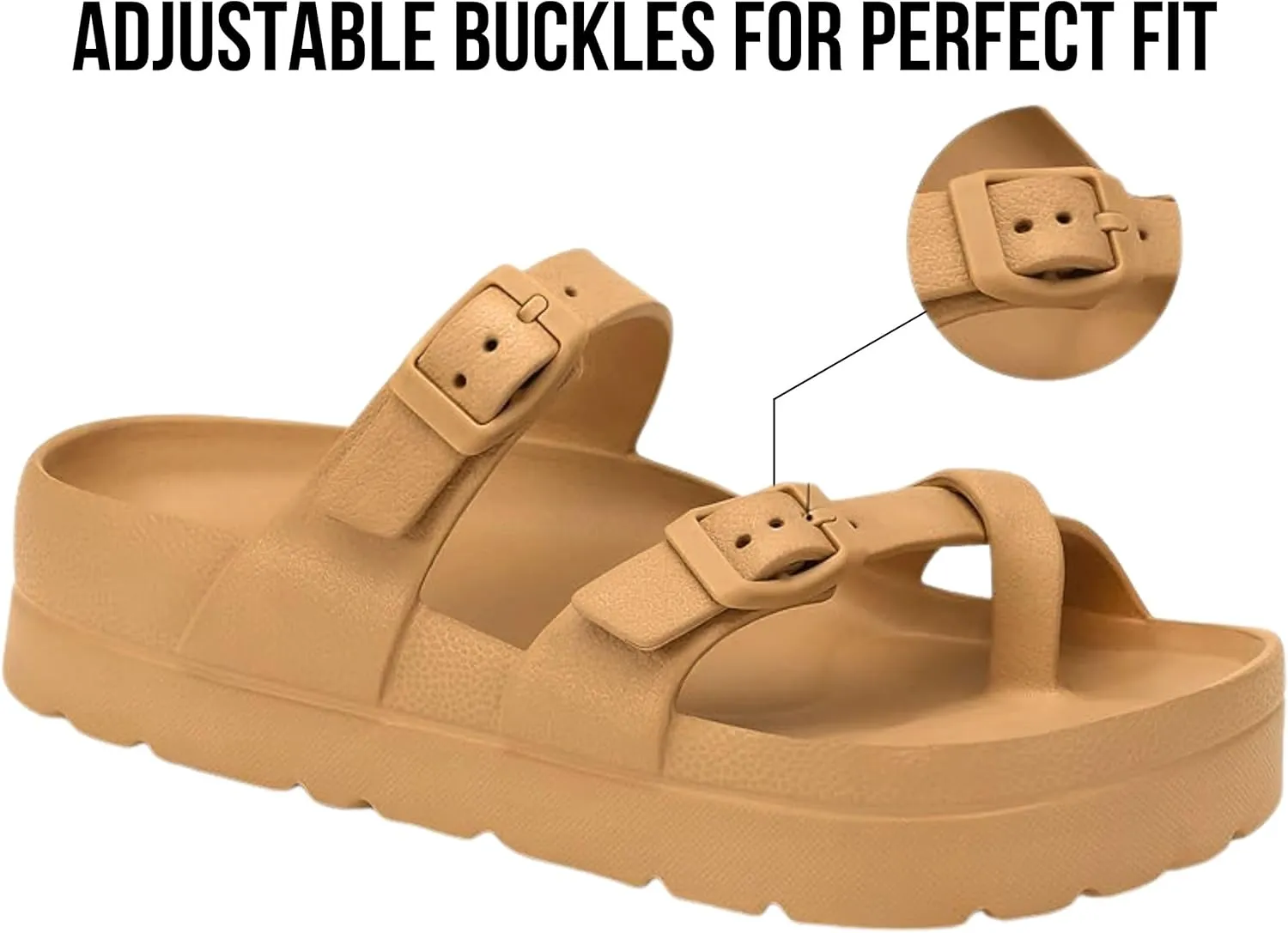 Genuine Pillow Slippers for Women and Men | House Slides Shower Sandals | Extremely Comfy | Cushioned Thick Sole | Cloud Slides | Lightweight Non-Slip Easy to Clean
