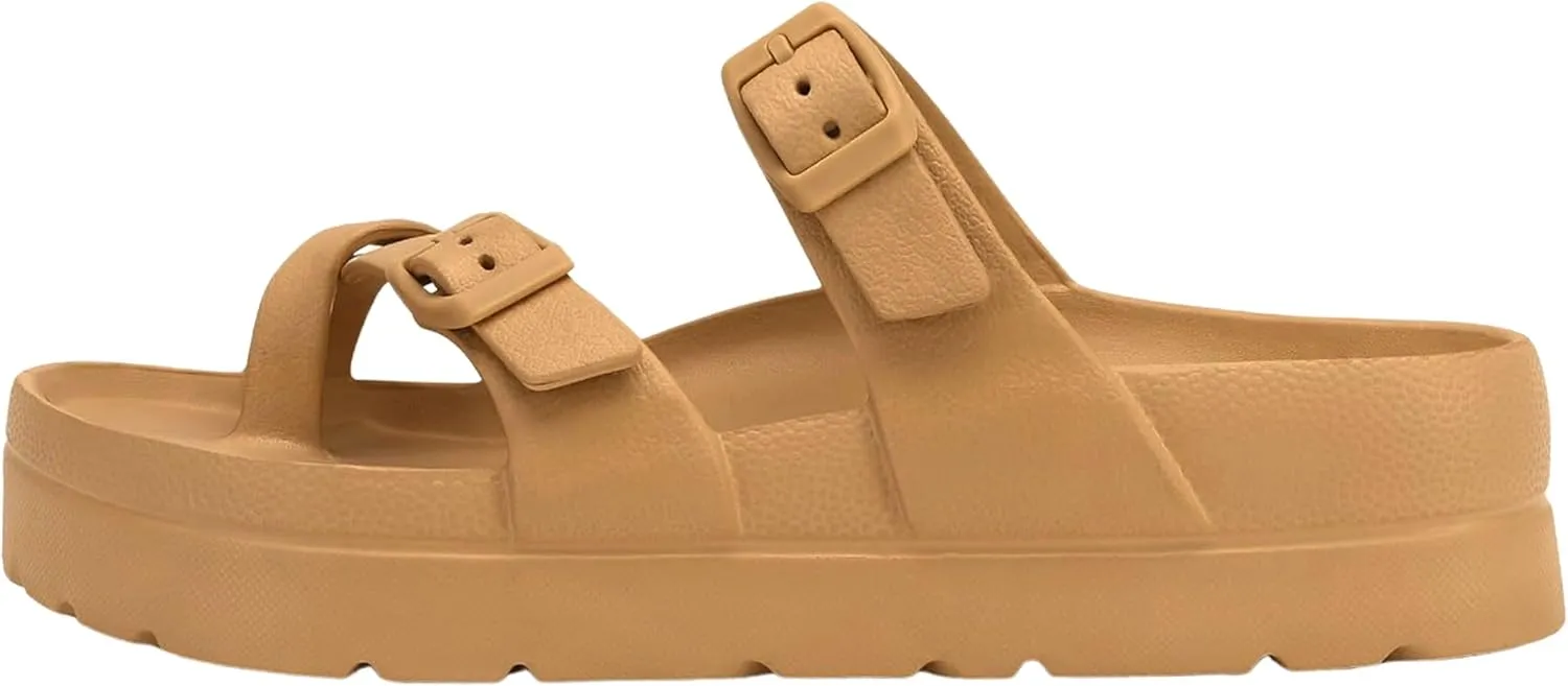 Genuine Pillow Slippers for Women and Men | House Slides Shower Sandals | Extremely Comfy | Cushioned Thick Sole | Cloud Slides | Lightweight Non-Slip Easy to Clean