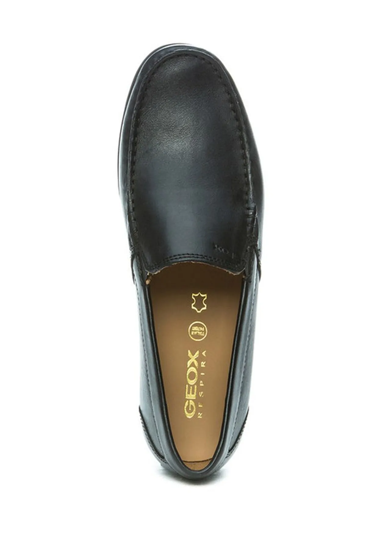 Geox Erkek Siyah Siron W Deri Casual Loafer