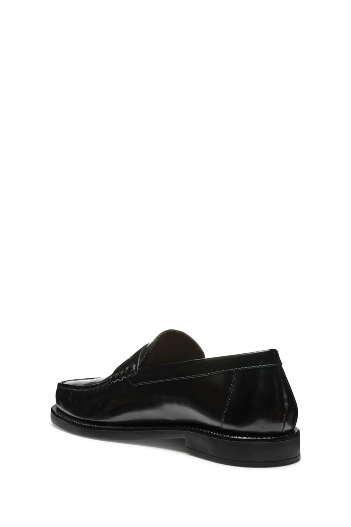 Geox Erkek Siyah U Recanati - Brushs.Lea Deri Loafer