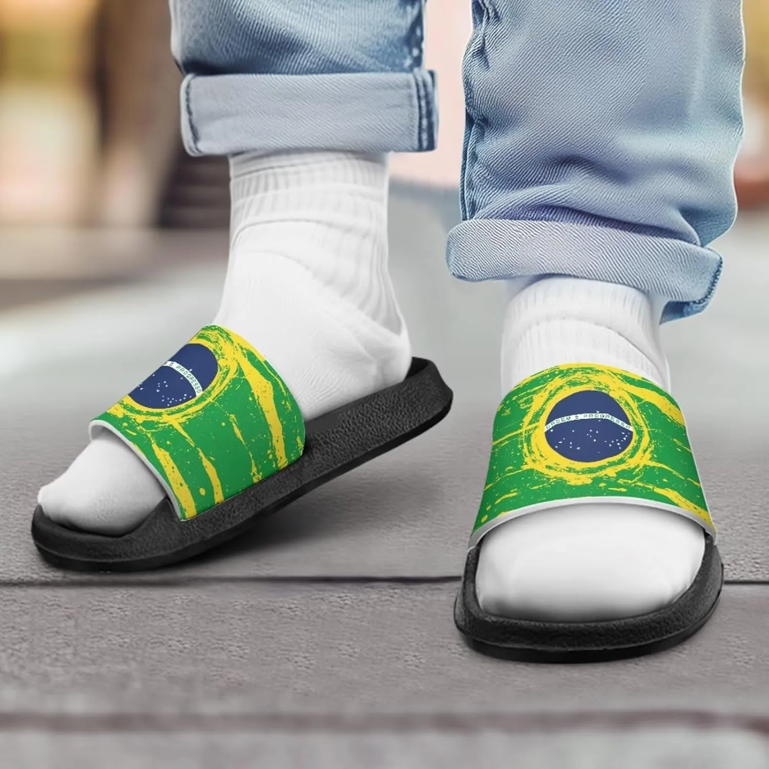 Girls Boys Slide Sandals Comfort Beach Pool Kids Shower Slippers Indoor Outdoor Toddle Little Kid Big Kid