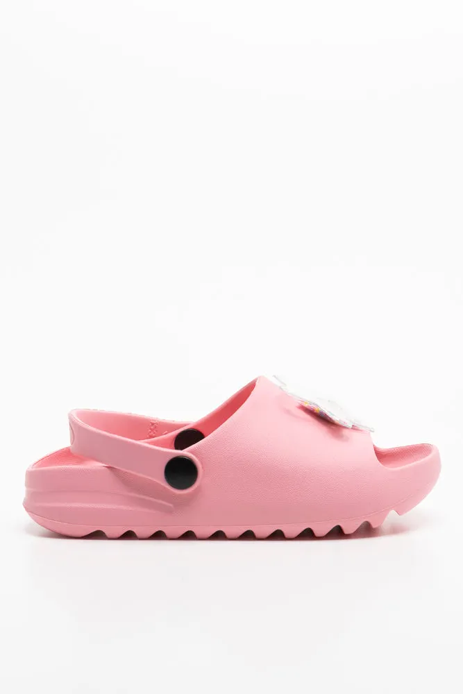 Glitter Star Slide Pink