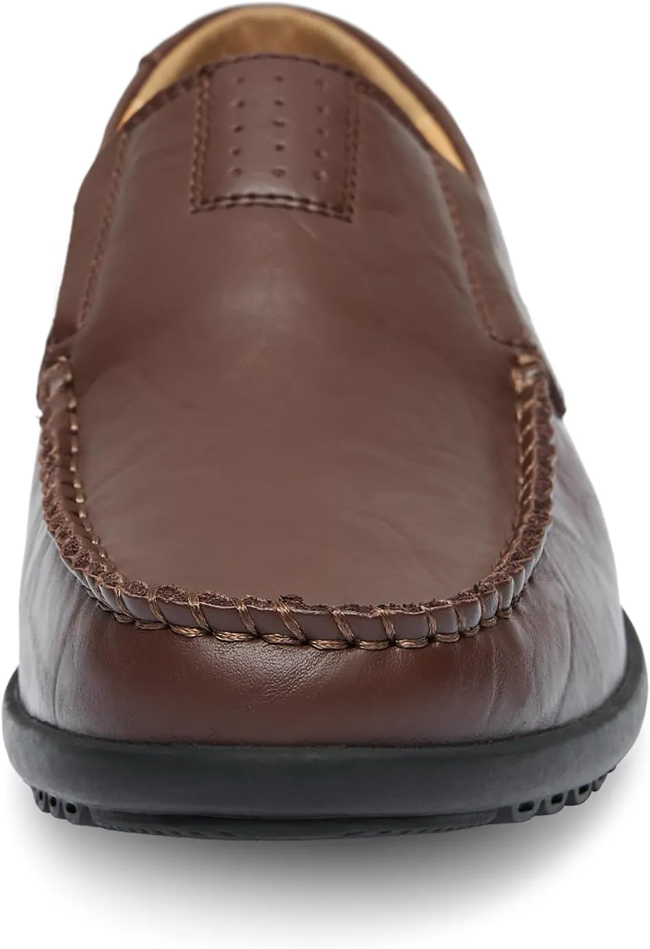 Go Tour Men’s Casual Leather Fashion Slip-on Loafers Shoes
