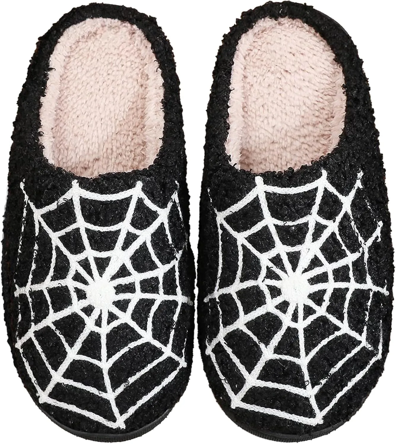 Grimace Halloween Soft Plush Comfy Slippers - Pumpkin Slippers, Slip-on, Cozy Indoor/Outdoor, Fluffy for Women & Men