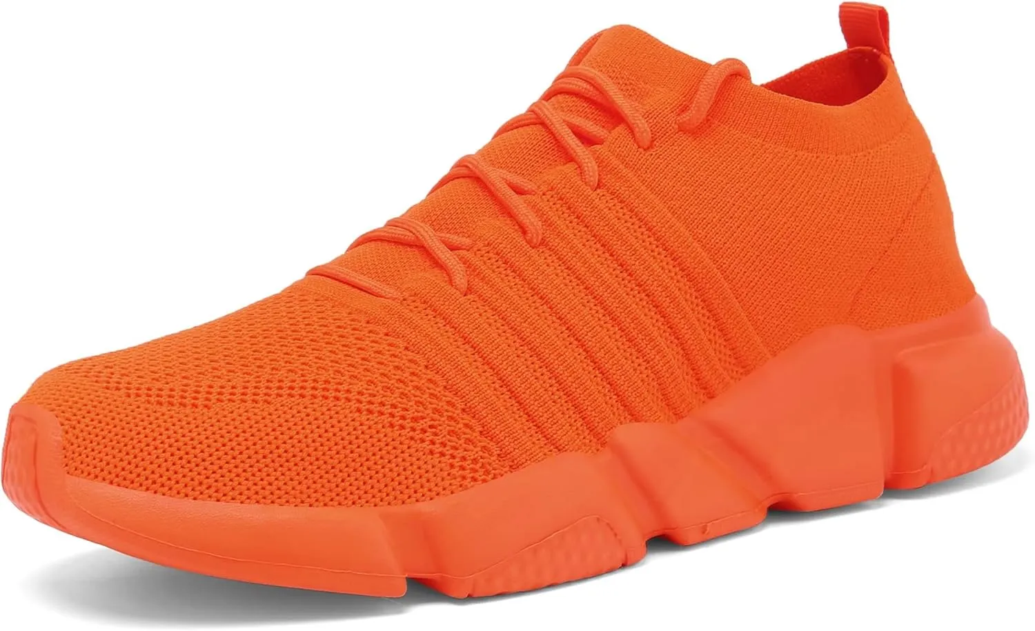 GSLMOLN Mens Womens Fashion Sneakers Unisex Slip on Ultra-Sock Knit Soft Sole Breathable Lightweight Casual Walking Shoes