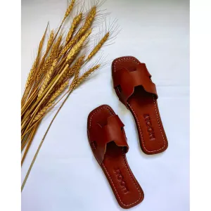H-Chic Slides Slipper - Havana