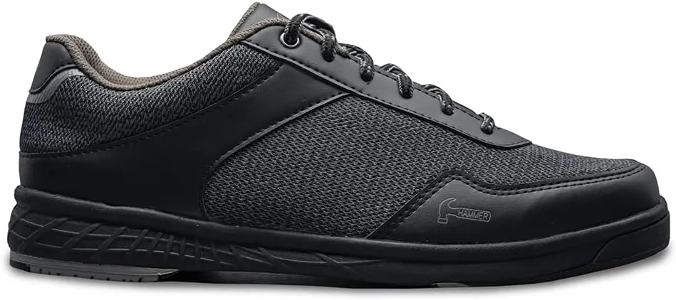 Hammer Razor Black/Grey Right Hand Only Wide Bowling Shoes Men (8.5W)