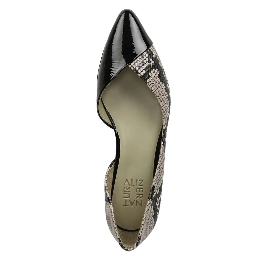 Hayden Demi d'Orsay Flat - Rose Snake