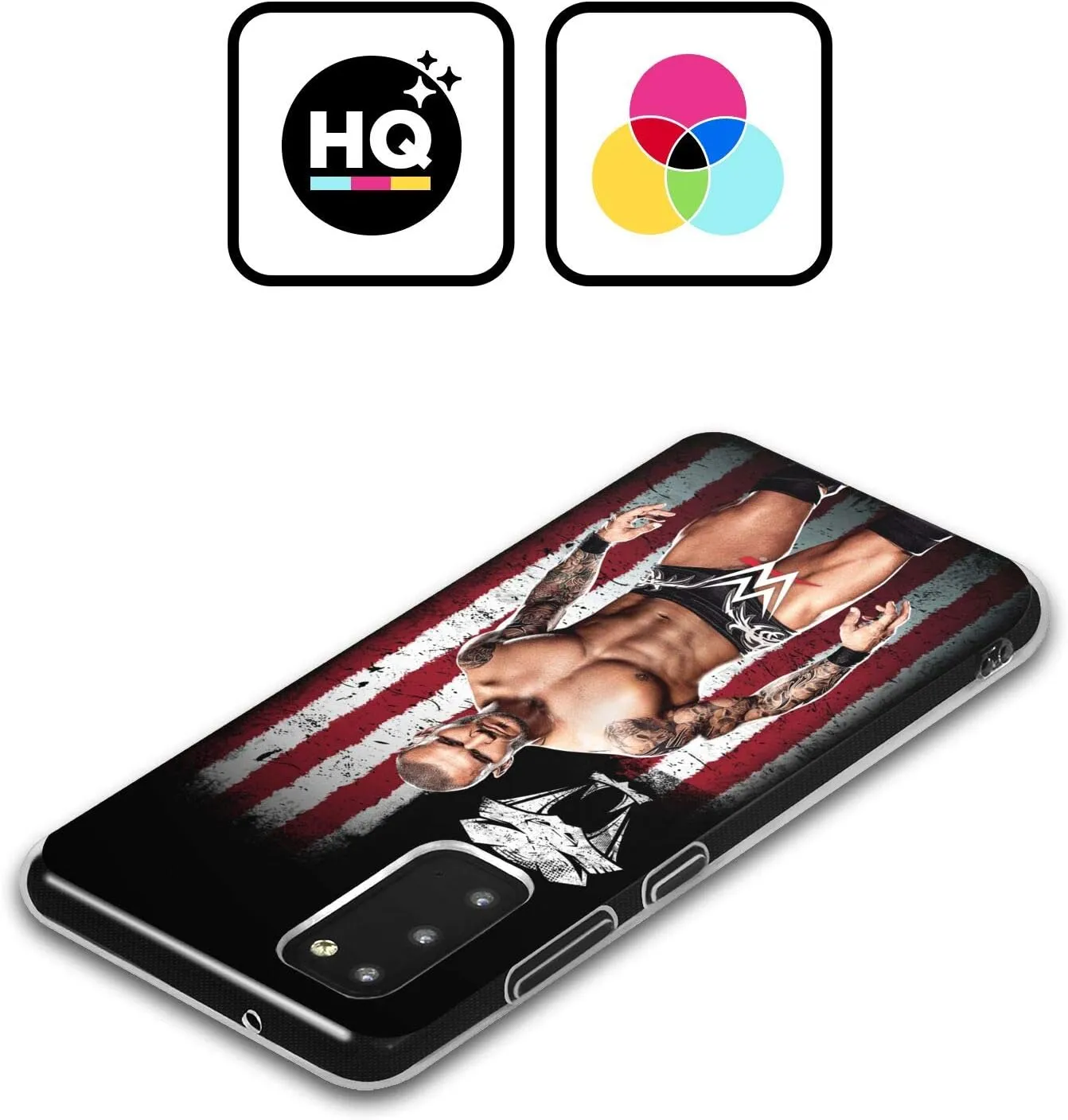 Head Case Designs Officially Licensed WWE Randy Orton American Flag Superstars Soft Gel Case Compatible with Samsung Galaxy S24 FE