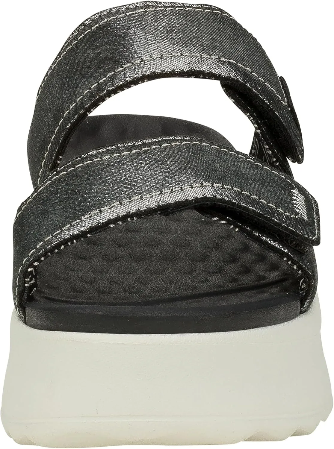 Hey Dude Delray Slide Classic - Sandals for Women - Textile and Synthetic Upper - Cotton Lining - EVA Outsole