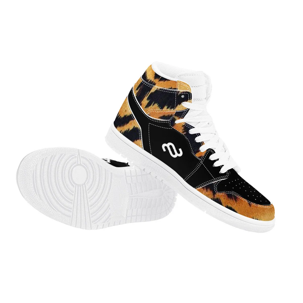 High Weather-resistant Cutting-edge Synthetic Money D17 Leather Top Sneaker tiger Bushae