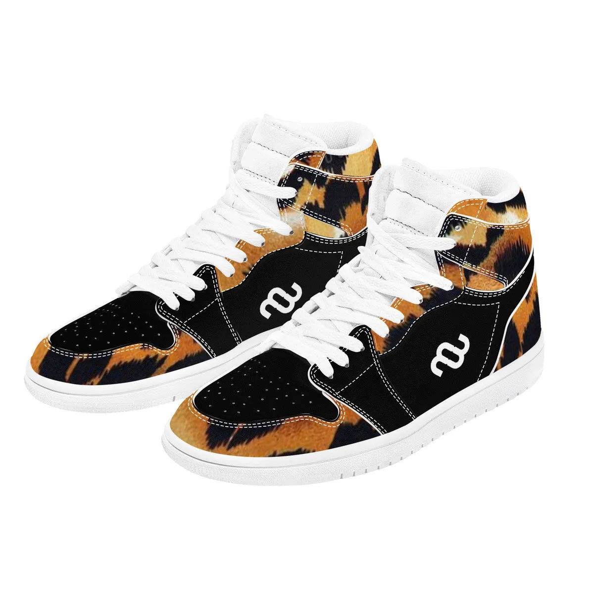 High Weather-resistant Cutting-edge Synthetic Money D17 Leather Top Sneaker tiger Bushae