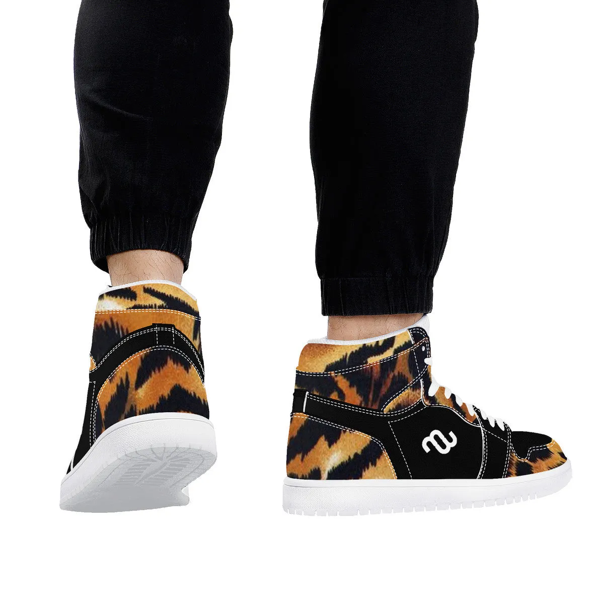 High Weather-resistant Cutting-edge Synthetic Money D17 Leather Top Sneaker tiger Bushae