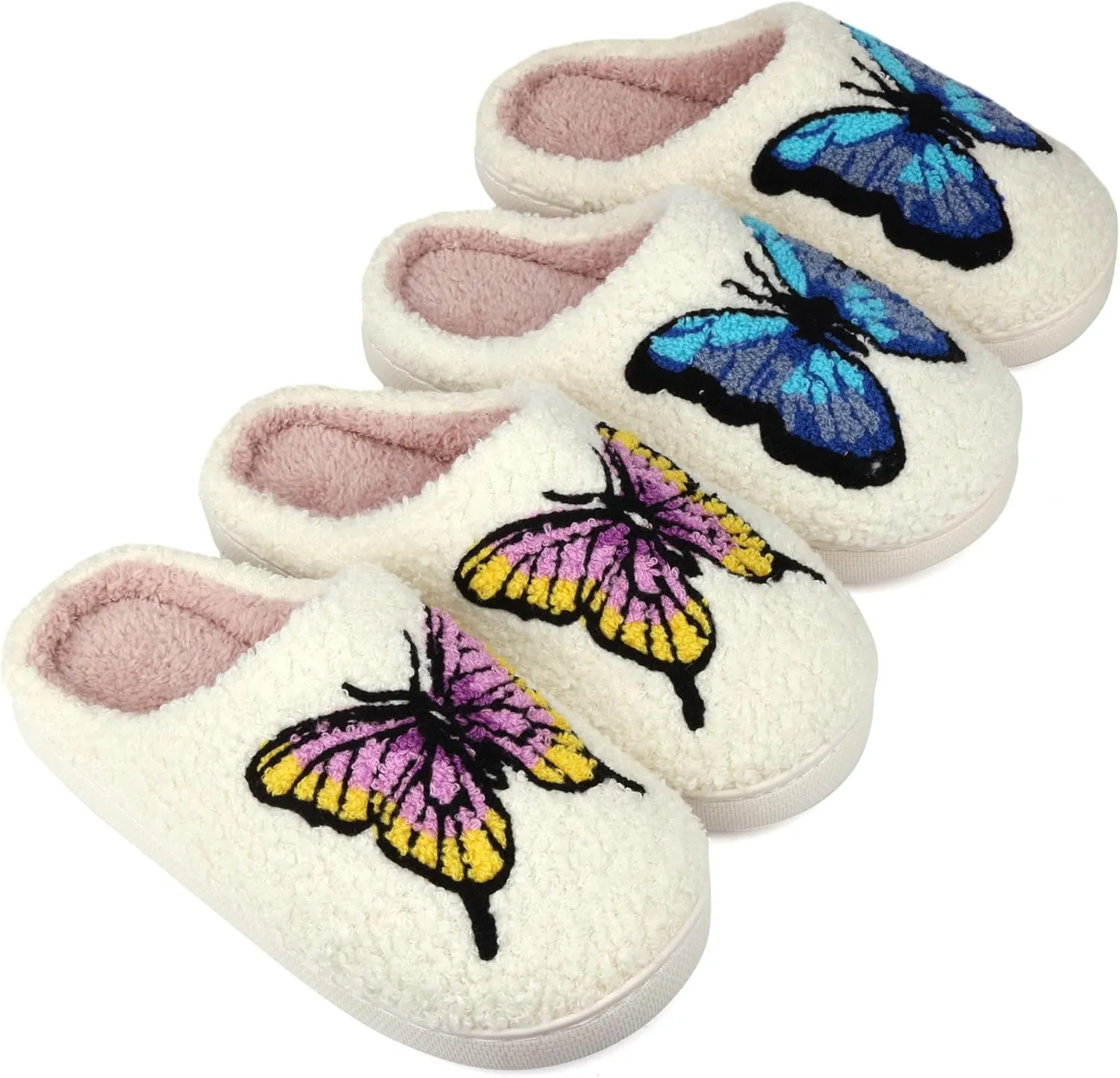 House Slippers for Women Men Soft Cozy Warm Slippers Plush Warm Home Shoes