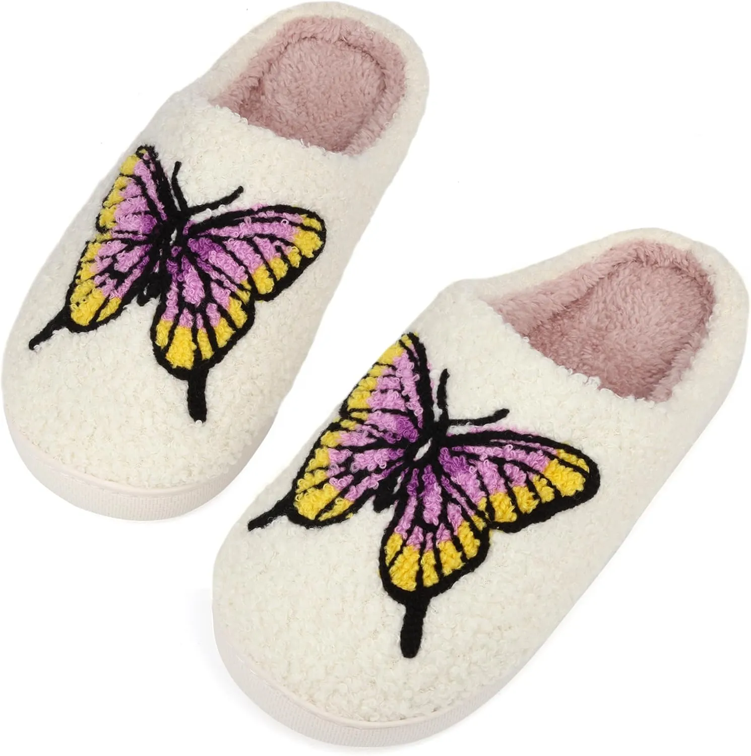 House Slippers for Women Men Soft Cozy Warm Slippers Plush Warm Home Shoes