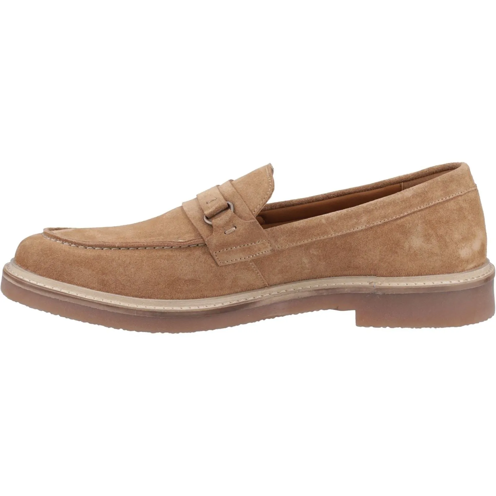 Hush Puppies Gryffin Leather Men's Tan Loafers