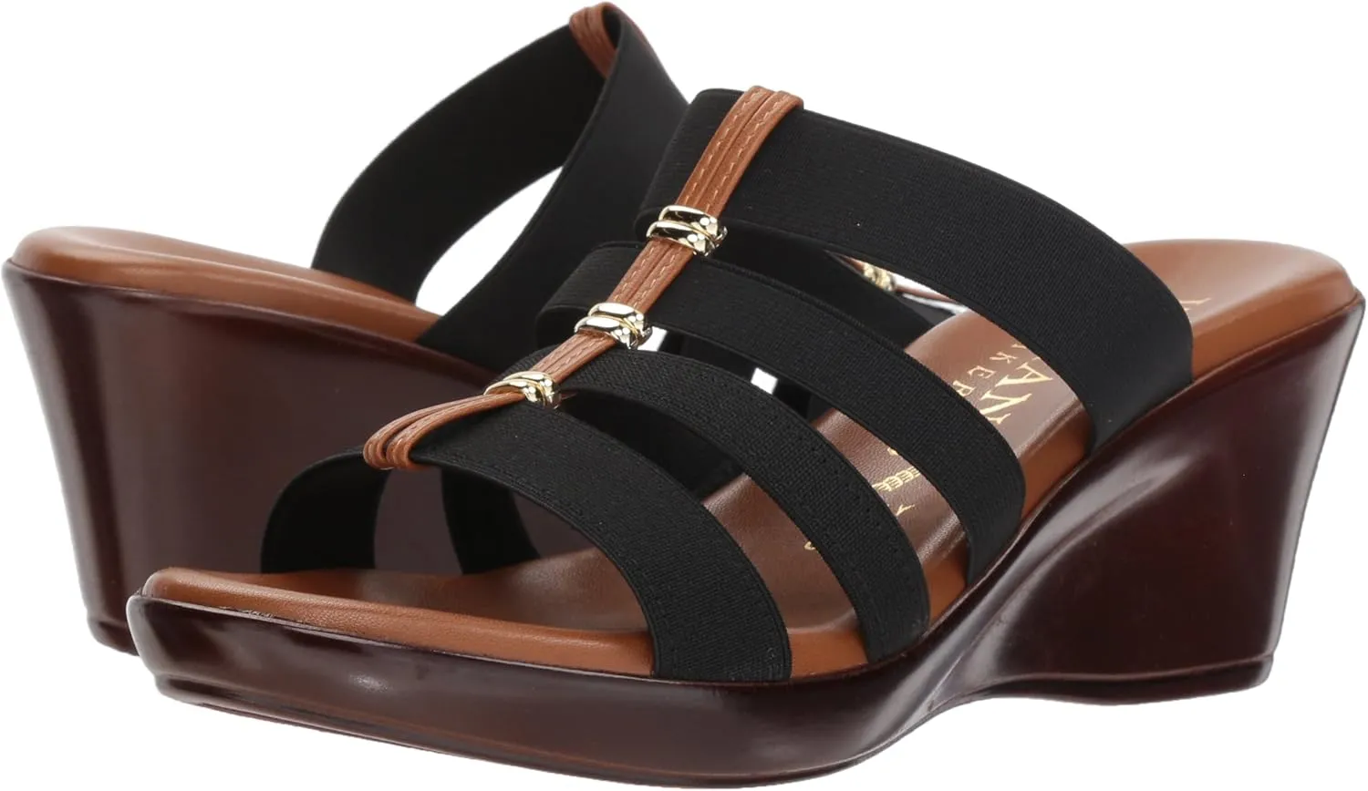 ITALIAN Shoemakers Women's Clover Wedge Sandal